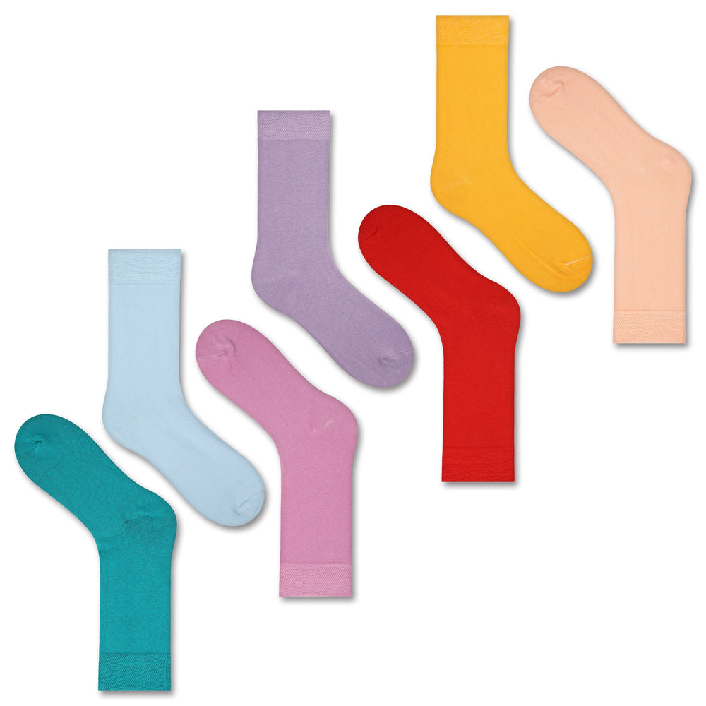 farbige Socken midi cut